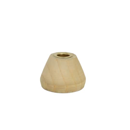 2.25&#x22; Pine Wood Taper Candle Holder by Ashland&#xAE;